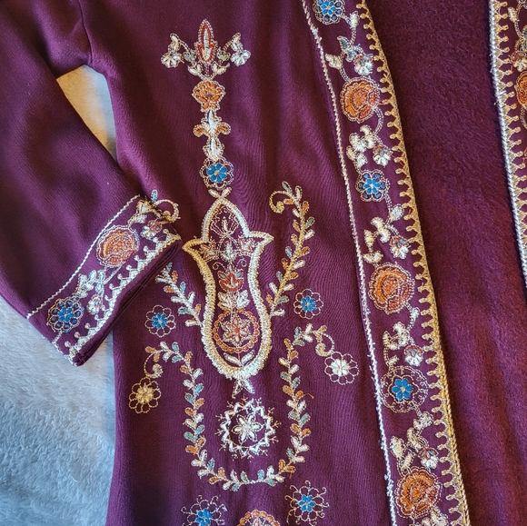 Soft Surroundings Embroidered Cardigan - Picture 11 of 11